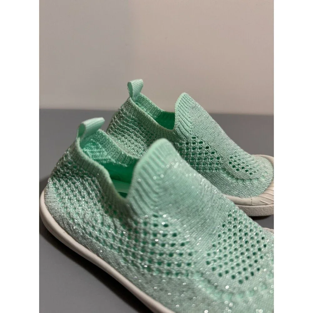 Cat & Jack Girl's Water Shoes Mesh Green Size 8